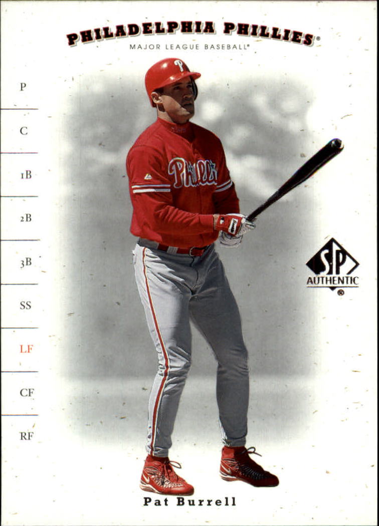 2001 SP Authentic #80 Pat Burrell