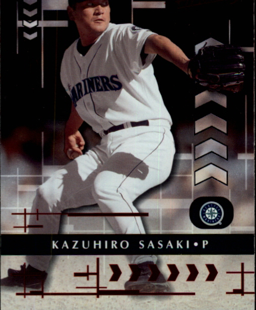 2001 Absolute Memorabilia #26 Kazuhiro Sasaki