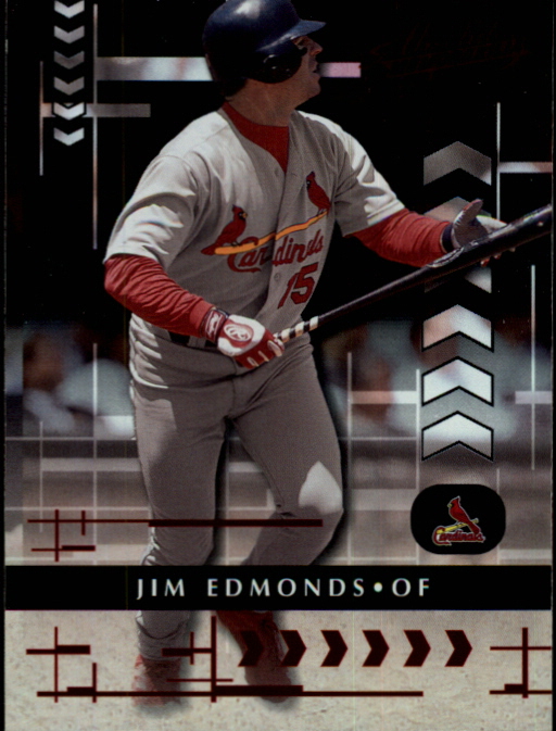 2001 Absolute Memorabilia #33 Jim Edmonds