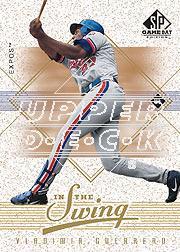 2001 SP Game Bat Edition In the Swing #IS8 Vladimir Guerrero