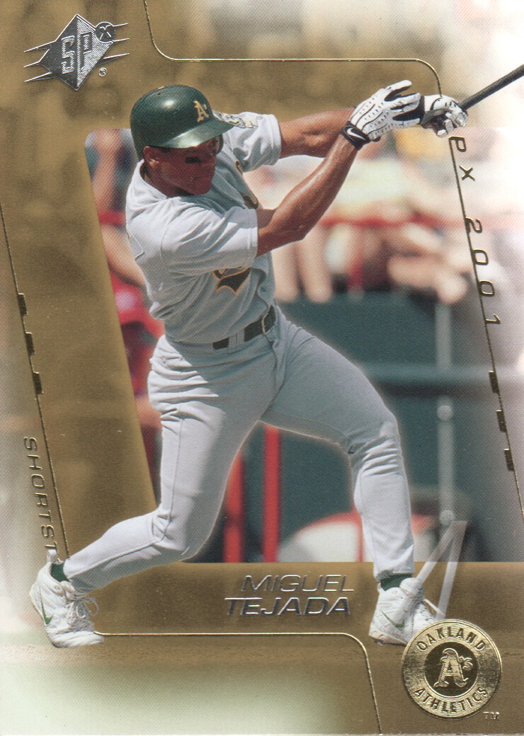 2001 SPx #7 Miguel Tejada