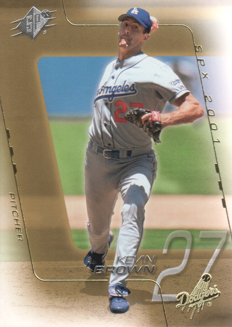 2001 SPx #61 Kevin Brown