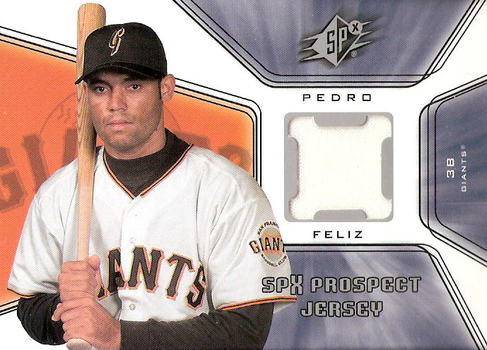 2001 SPx #135 Pedro Feliz JSY