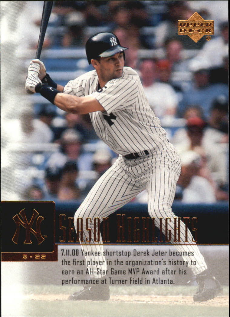 2001 Upper Deck #263 Derek Jeter SH