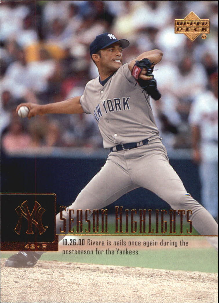 2001 Upper Deck #447 Mariano Rivera SH CL