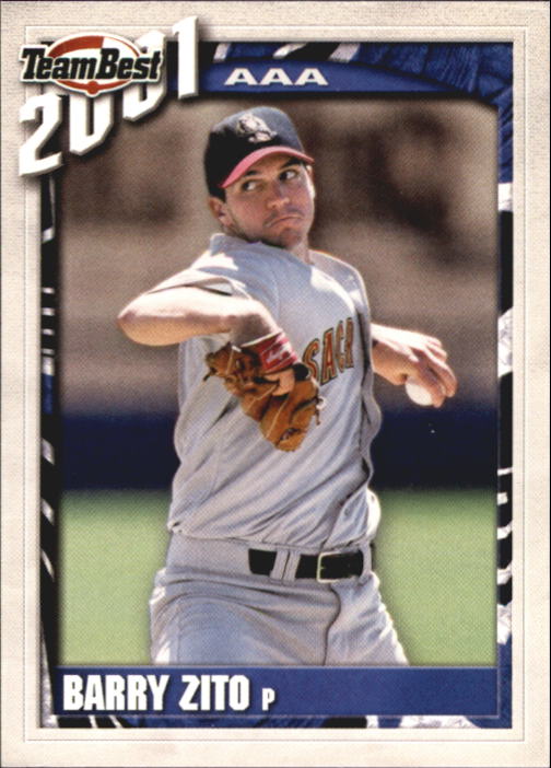 2001 Team Best #102 Barry Zito