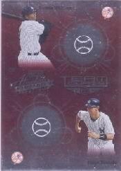 2002 Absolute Memorabilia Team Quads #16 Bernie/Posada/Soriano/Pett