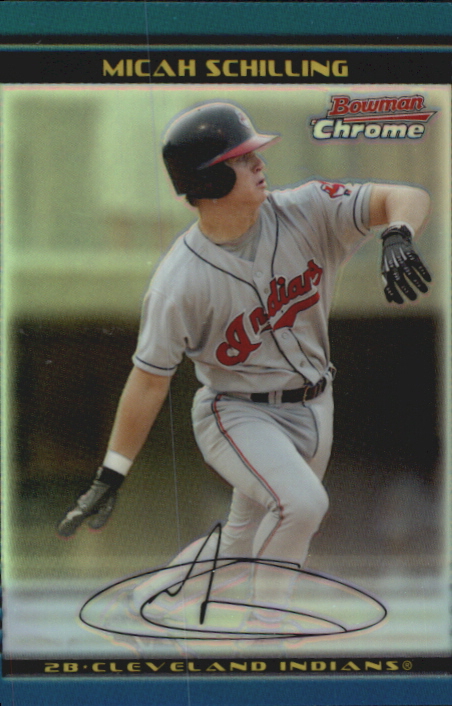 2002 Bowman Chrome Draft Refractors #41 Micah Schilling