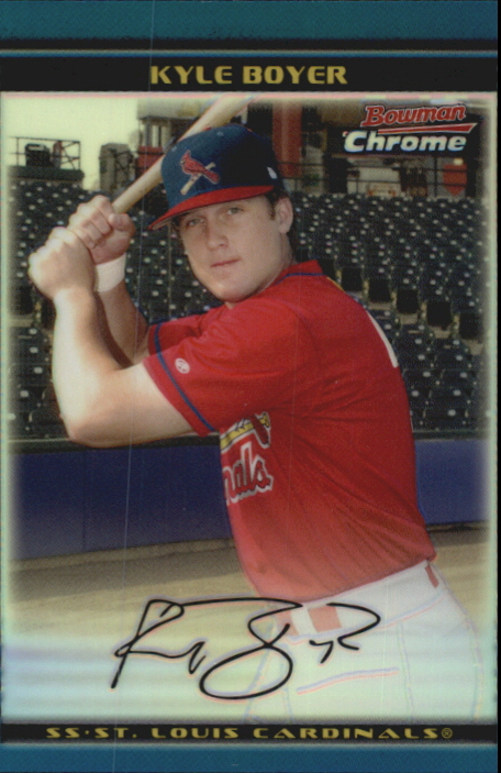 2002 Bowman Chrome Draft Refractors #93 Kyle Boyer