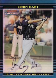 2002 Bowman Chrome Draft Refractors #141 Corey Hart