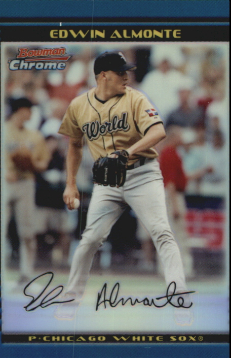 2002 Bowman Chrome Draft Refractors #142 Edwin Almonte