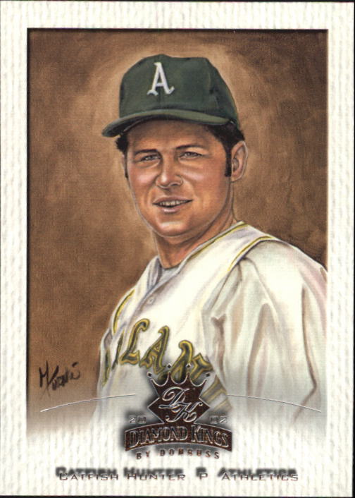 2002 Diamond Kings #138 Catfish Hunter SP