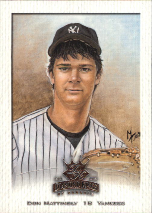 2002 Diamond Kings #150 Don Mattingly SP