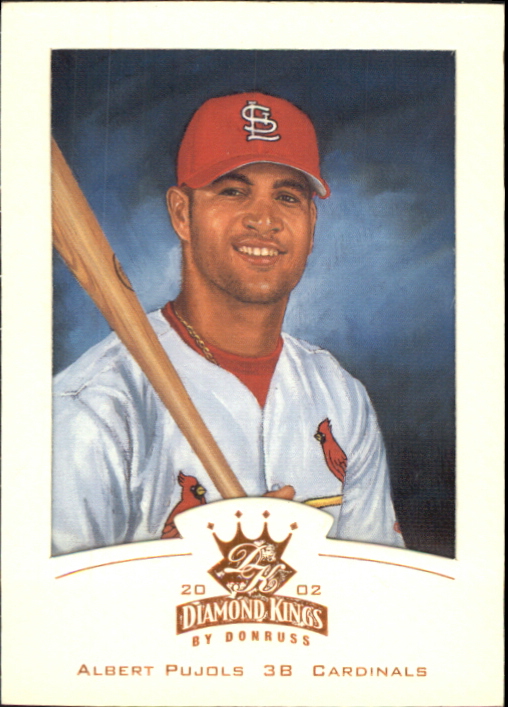 2002 Diamond Kings Bronze Foil #6 Albert Pujols