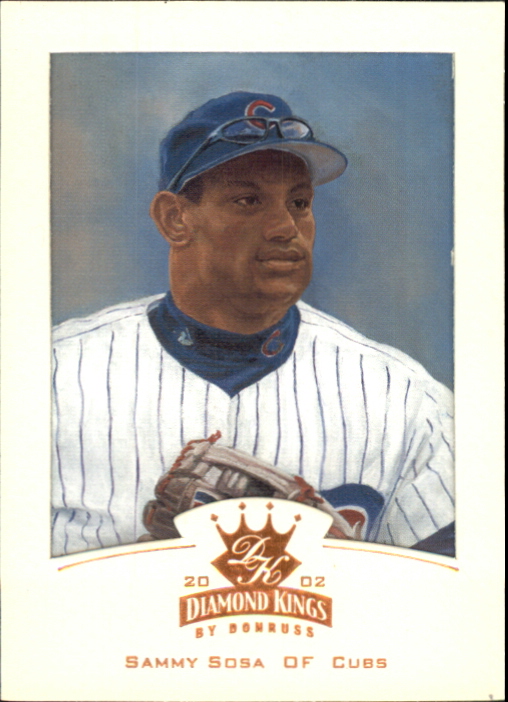 2002 Diamond Kings Bronze Foil #23 Sammy Sosa