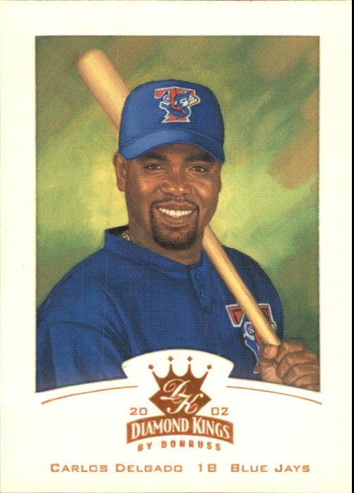 2002 Diamond Kings Bronze Foil #44 Carlos Delgado