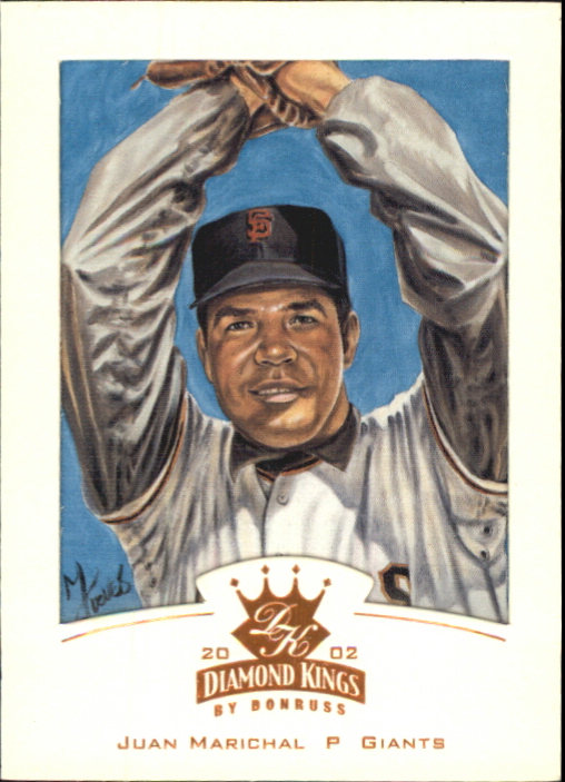2002 Diamond Kings Bronze Foil #131 Juan Marichal