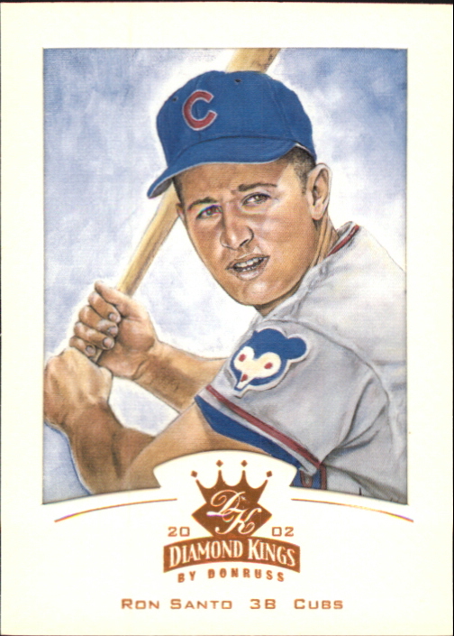 2002 Diamond Kings Bronze Foil #146 Ron Santo