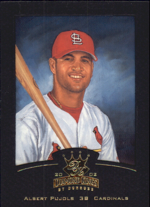 2002 Diamond Kings Gold Foil #6 Albert Pujols