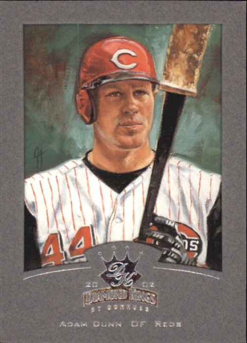 2002 Diamond Kings Silver Foil #2 Adam Dunn