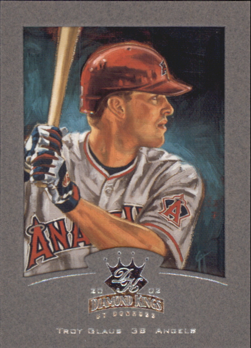 2002 Diamond Kings Silver Foil #5 Troy Glaus
