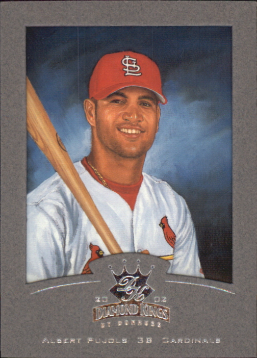 2002 Diamond Kings Silver Foil #6 Albert Pujols
