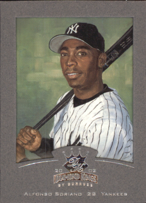 2002 Diamond Kings Silver Foil #10 Alfonso Soriano