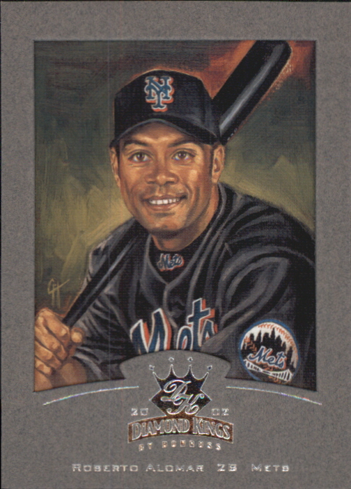 2002 Diamond Kings Silver Foil #31 Roberto Alomar