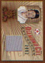 2002 Diamond Kings Diamond Cut Collection #DC50 Carlton Fisk Jsy/500