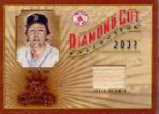 2002 Diamond Kings Diamond Cut Collection #DC86 Carlton Fisk Bat/500