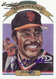 2002 Diamond Kings Recollection Autographs #28 Joe Morgan 83 DK/10