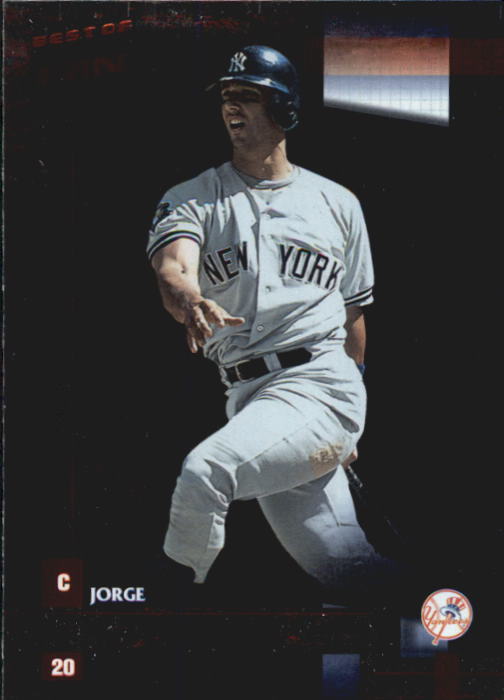 2002 Donruss Best of Fan Club #23 Jorge Posada