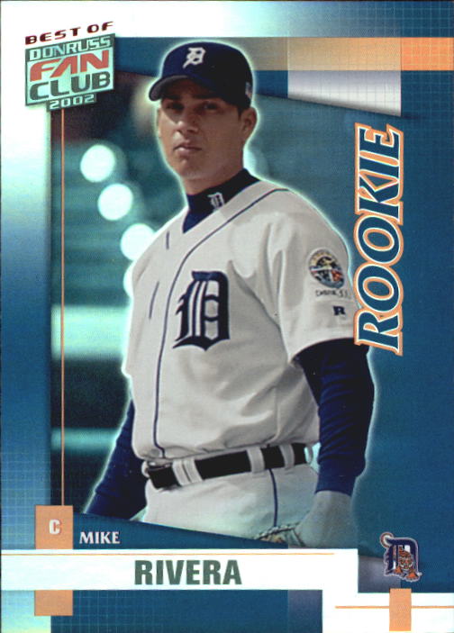 2002 Donruss Best of Fan Club #204 Michael Rivera/1350