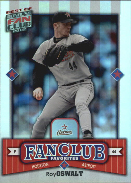 2002 Donruss Best of Fan Club #278 Roy Oswalt FC/1950