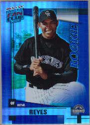 2002 Donruss Best of Fan Club #U223 Rene Reyes RC