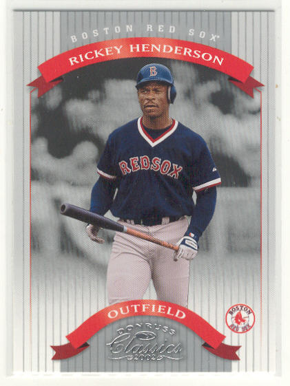 2002 Donruss Classics #21 Rickey Henderson