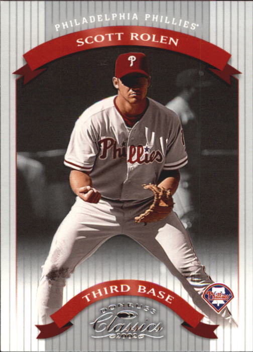 2002 Donruss Classics #48 Scott Rolen