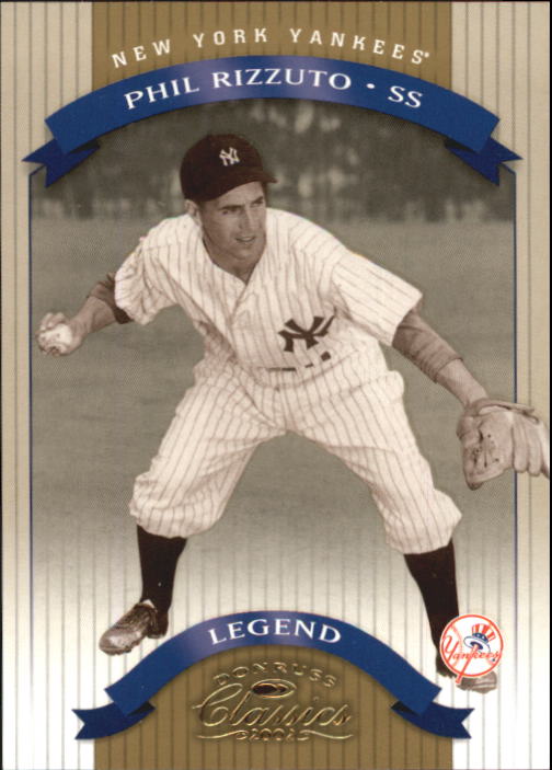 2002 Donruss Classics #200 Phil Rizzuto LGD