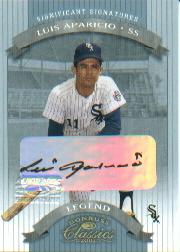 2002 Donruss Classics Significant Signatures #179 Luis Aparicio LGD/400