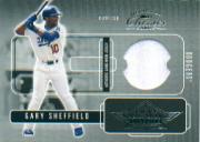 2002 Donruss Classics New Millennium Classics #55 Gary Sheffield Jsy/500