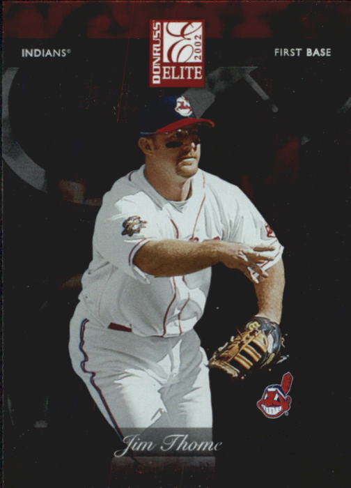 2002 Donruss Elite #36 Jim Thome