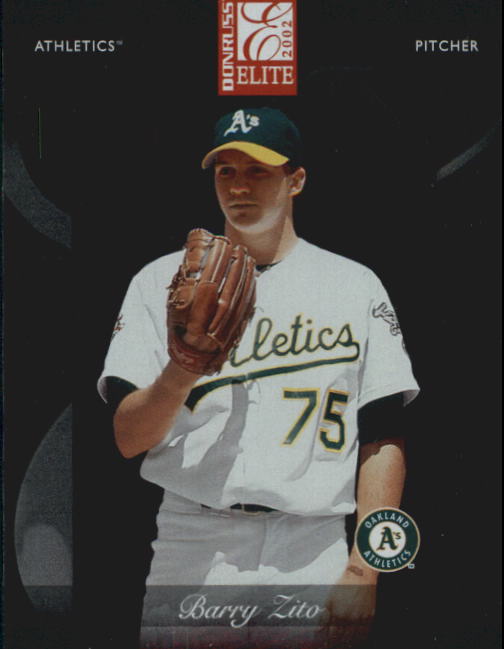 2002 Donruss Elite #66 Barry Zito