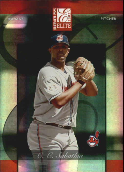2002 Donruss Elite #112 C.C. Sabathia STAR