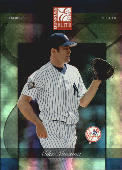 2002 Donruss Elite #124 Mike Mussina STAR