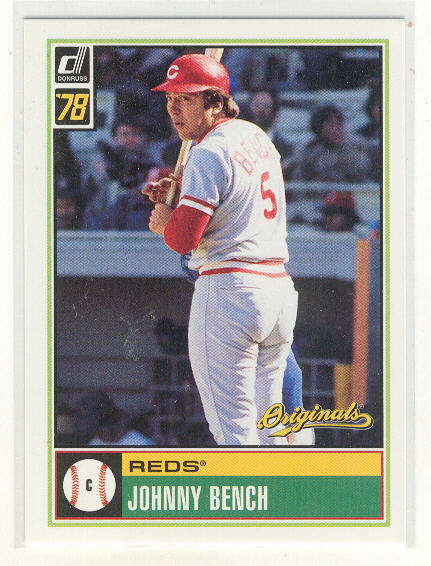 2002 Donruss Originals What If 1978 #5 Johnny Bench