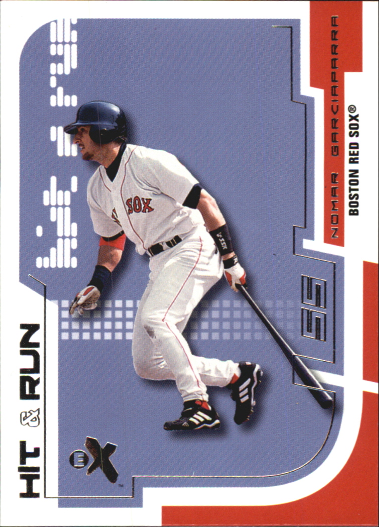 2002 E-X Hit and Run #16 Nomar Garciaparra