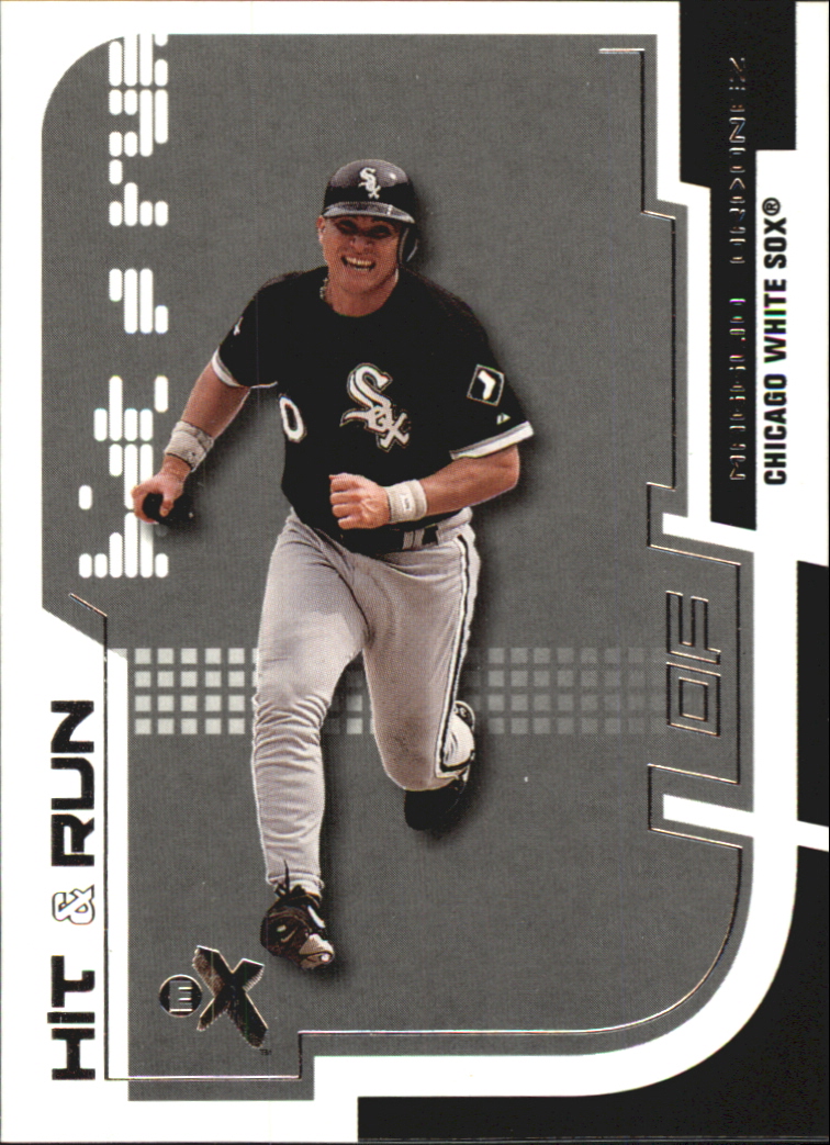 2002 E-X Hit and Run #24 Magglio Ordonez