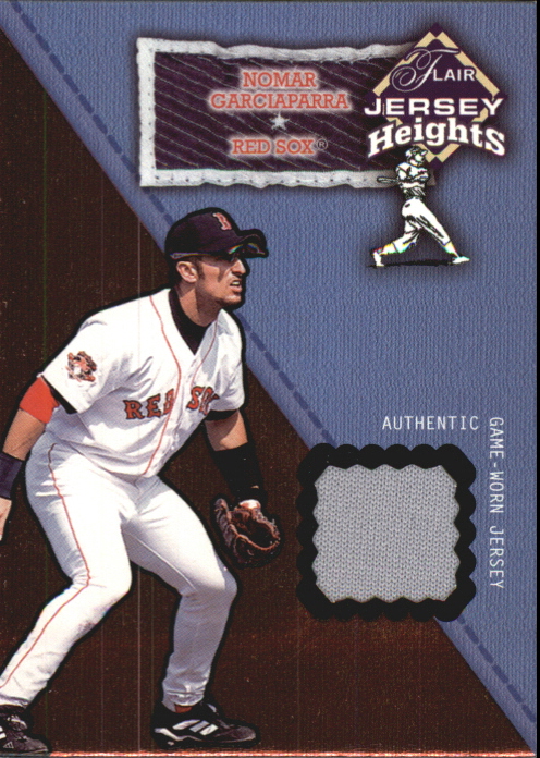 2002 Flair Jersey Heights #10 Nomar Garciaparra