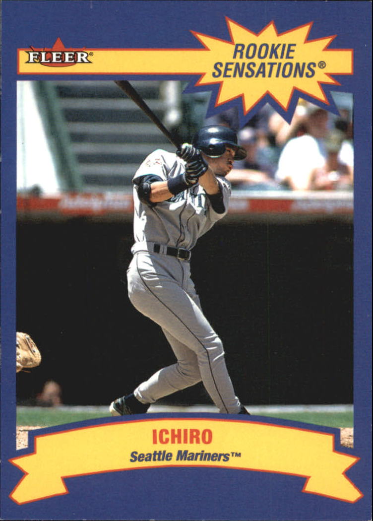 2002 Fleer Rookie Sensations #4 Ichiro Suzuki