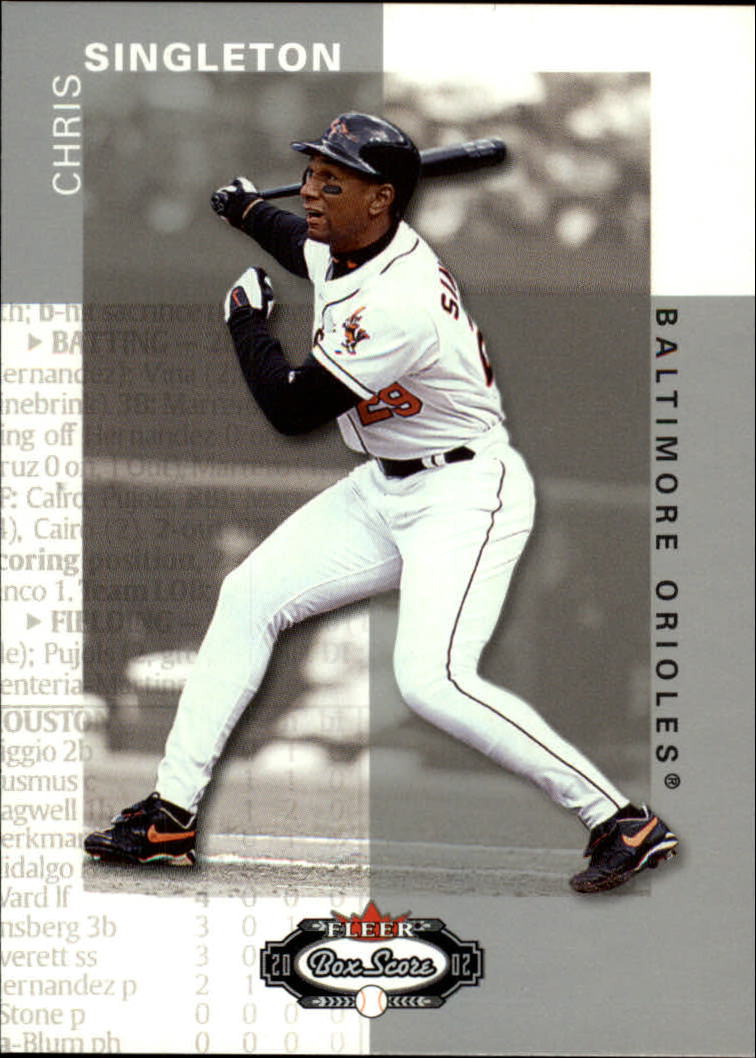 2002 Fleer Box Score #18 Chris Singleton